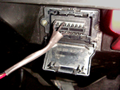 OBD2コネクター接続例